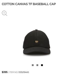Tom Ford baseball hat